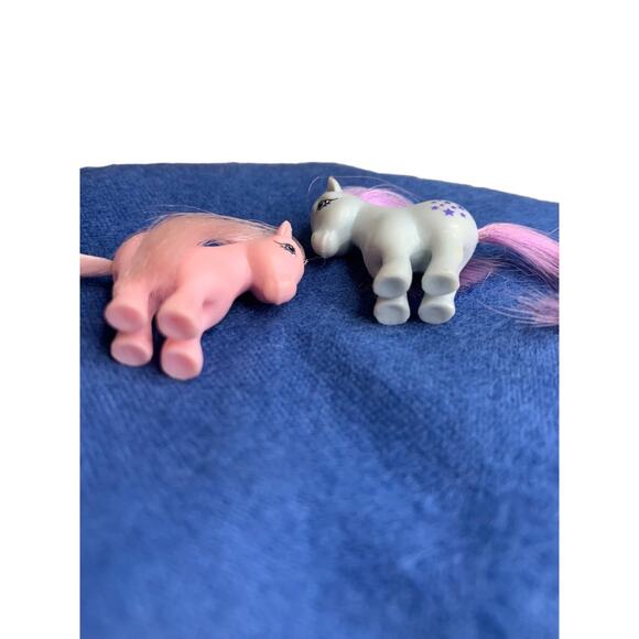 My Little Pony 1 Inch Minifigs Blue Belle Cotton Candy Minifigurines Hasbro - Picture 5 of 9